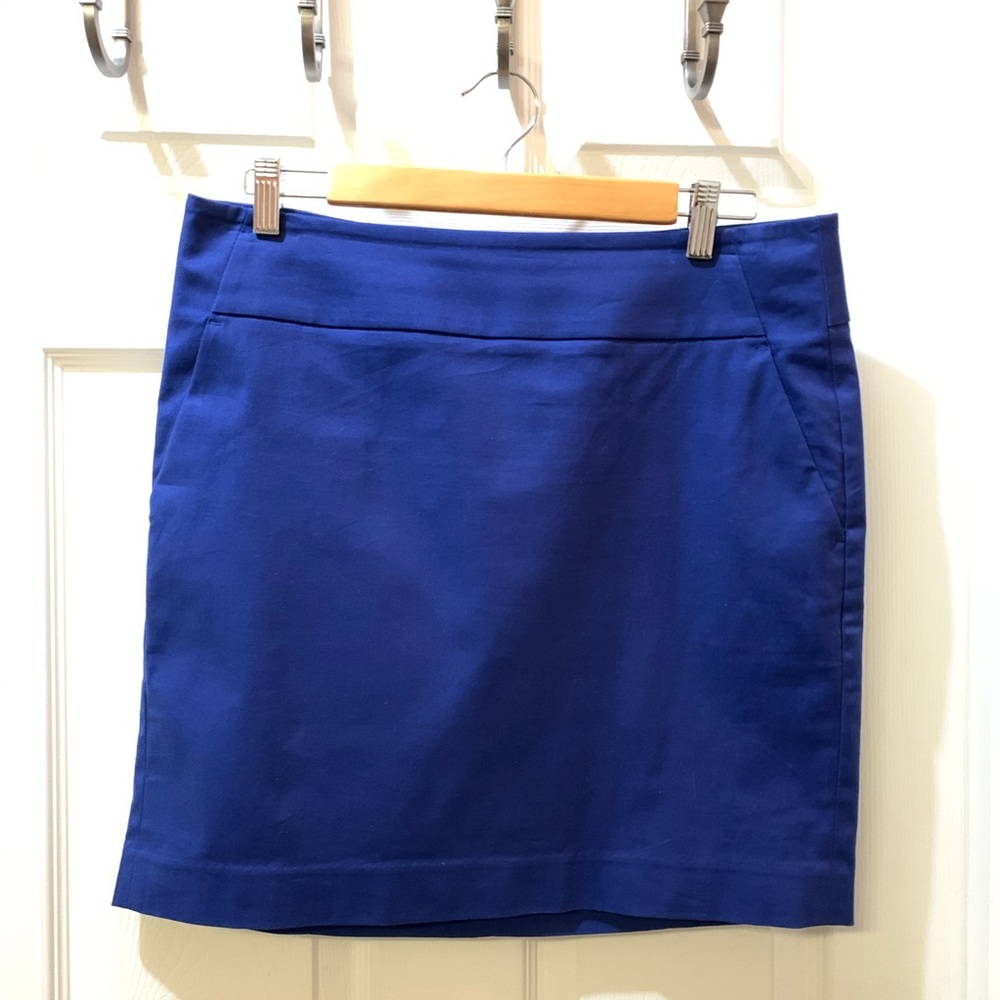 Ann Taylor Royal Blue Skirt Size 8